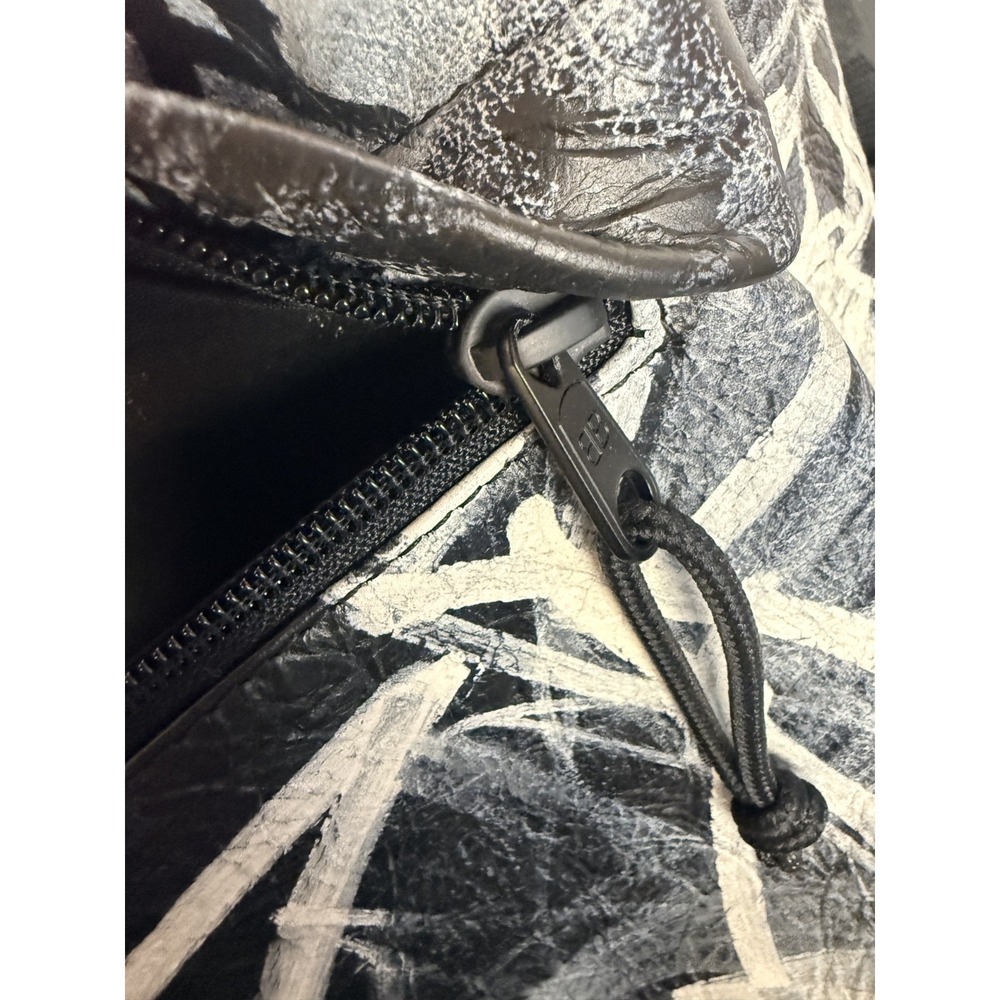 Balenciaga Explorer Graffiti Backpack Black Lambskin Rare Dustbag - Picture 6 of 16